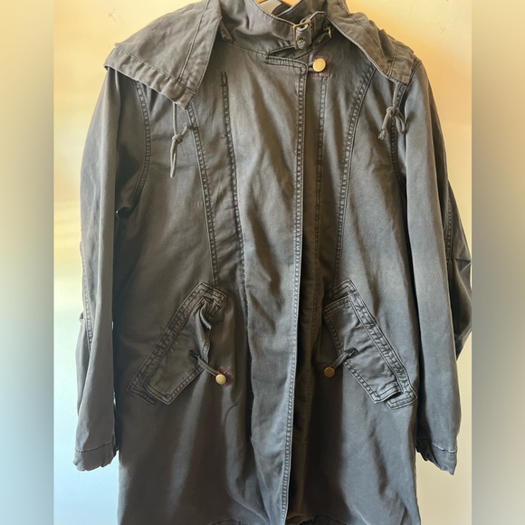 🍂 Anthropologie Fall 3 in 1 Coat Removable Quilted Vest S - Picture 12 of 17